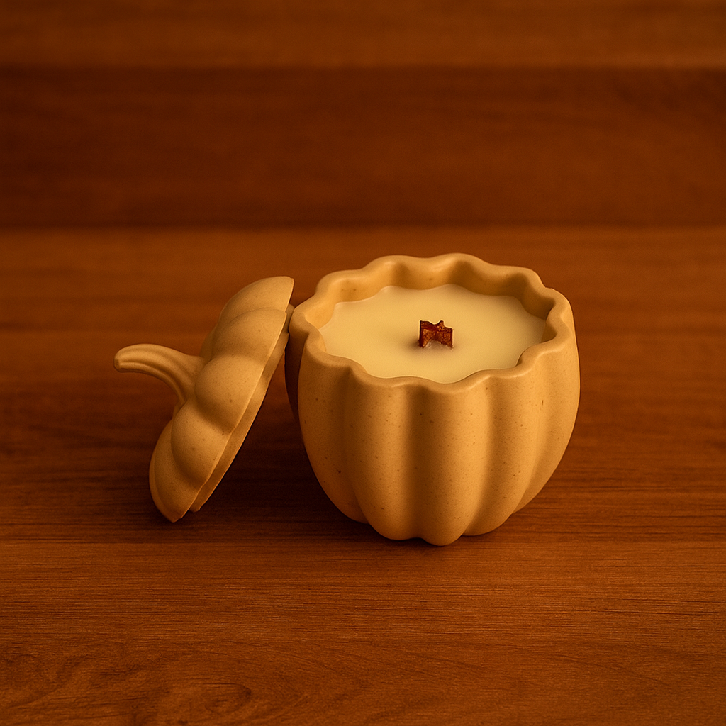 Bougie "Citrouille Enchantée"